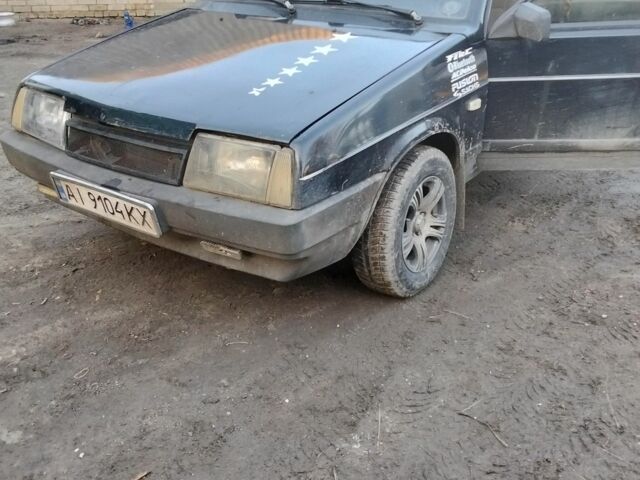 Черный ВАЗ 21099, объемом двигателя 1.6 л и пробегом 1 тыс. км за 750 $, фото 1 на Automoto.ua