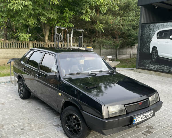 Черный ВАЗ 21099, объемом двигателя 1.6 л и пробегом 221 тыс. км за 1700 $, фото 1 на Automoto.ua
