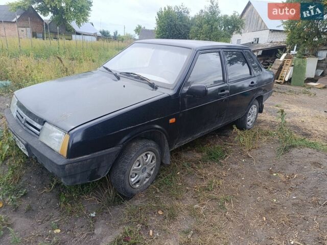 Черный ВАЗ 21099, объемом двигателя 1.6 л и пробегом 170 тыс. км за 893 $, фото 1 на Automoto.ua