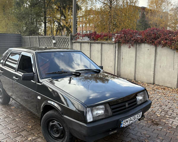 Черный ВАЗ 21099, объемом двигателя 1.6 л и пробегом 146 тыс. км за 2100 $, фото 1 на Automoto.ua