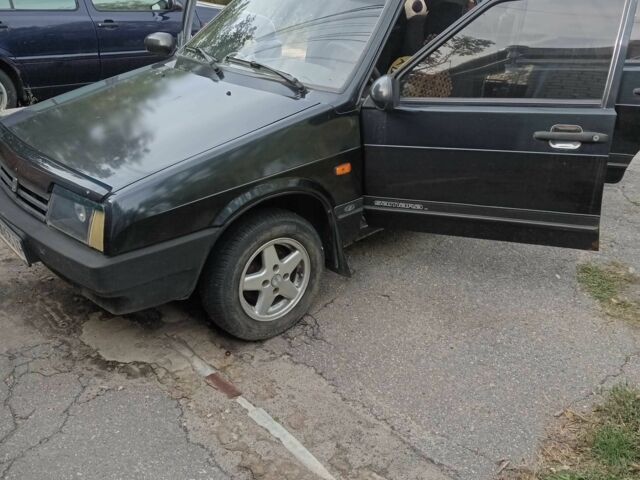 Черный ВАЗ 21099, объемом двигателя 1.5 л и пробегом 100 тыс. км за 2200 $, фото 1 на Automoto.ua