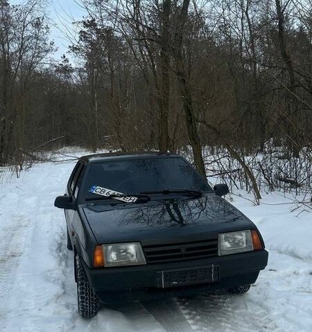 Черный ВАЗ 21099, объемом двигателя 1.6 л и пробегом 300 тыс. км за 1700 $, фото 1 на Automoto.ua