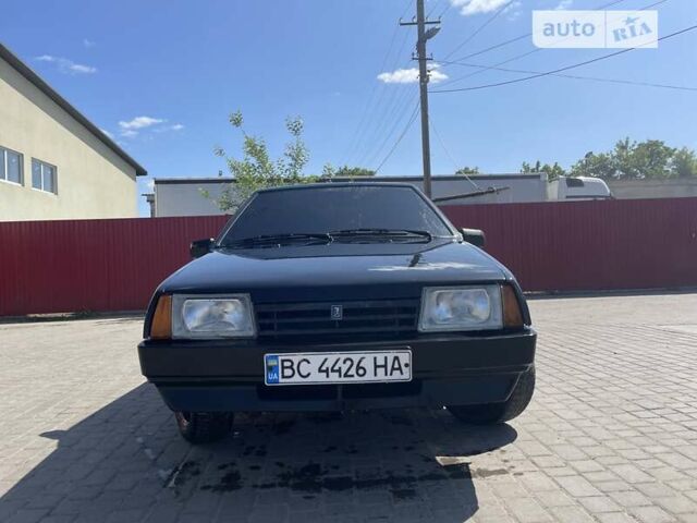 Черный ВАЗ 21099, объемом двигателя 1.6 л и пробегом 100 тыс. км за 999 $, фото 1 на Automoto.ua