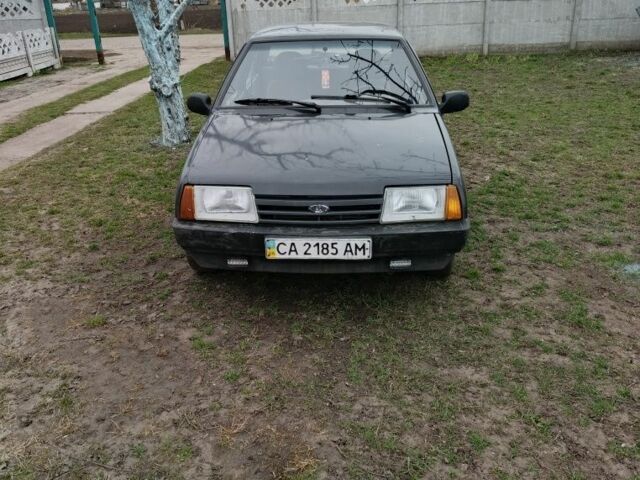 Черный ВАЗ 21099, объемом двигателя 1.6 л и пробегом 160 тыс. км за 1300 $, фото 1 на Automoto.ua