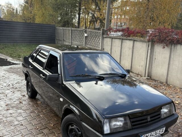 Черный ВАЗ 21099, объемом двигателя 1.6 л и пробегом 146 тыс. км за 2100 $, фото 1 на Automoto.ua