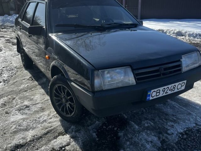 Чорний ВАЗ 21099, об'ємом двигуна 1.6 л та пробігом 262 тис. км за 1276 $, фото 1 на Automoto.ua