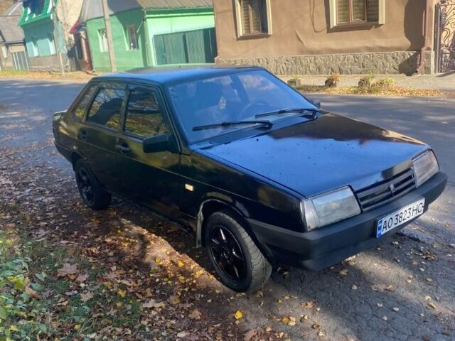 Чорний ВАЗ 21099, об'ємом двигуна 1.6 л та пробігом 154 тис. км за 670 $, фото 1 на Automoto.ua