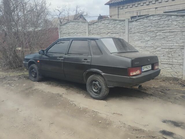 Черный ВАЗ 21099, объемом двигателя 1.6 л и пробегом 200 тыс. км за 1506 $, фото 1 на Automoto.ua