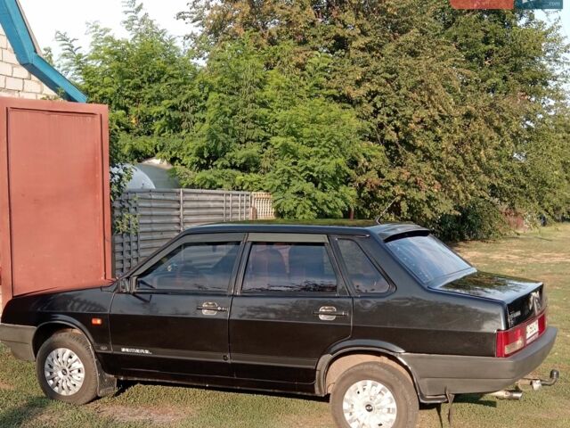 Черный ВАЗ 21099, объемом двигателя 1.6 л и пробегом 130 тыс. км за 2800 $, фото 1 на Automoto.ua