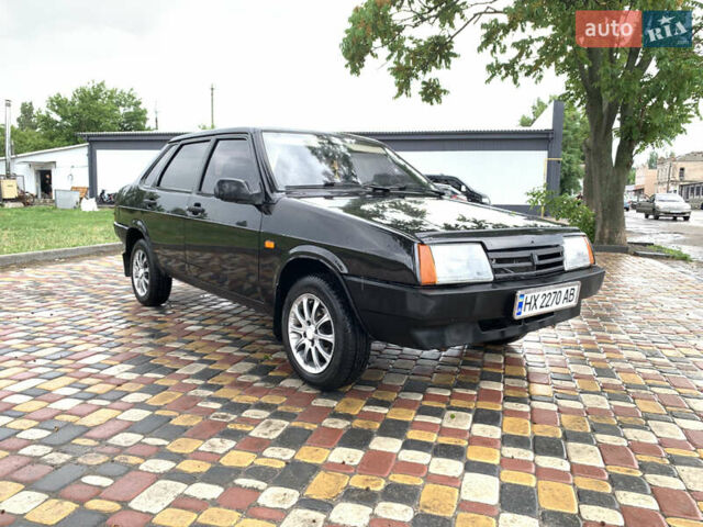 Черный ВАЗ 21099, объемом двигателя 1.6 л и пробегом 150 тыс. км за 2800 $, фото 1 на Automoto.ua