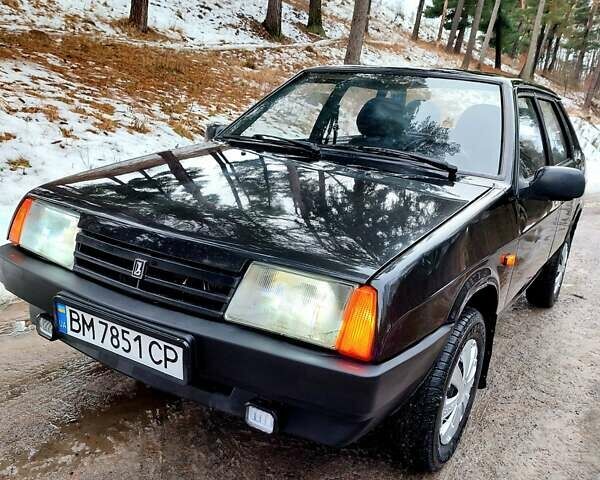 Чорний ВАЗ 21099, об'ємом двигуна 1.6 л та пробігом 260 тис. км за 2100 $, фото 1 на Automoto.ua