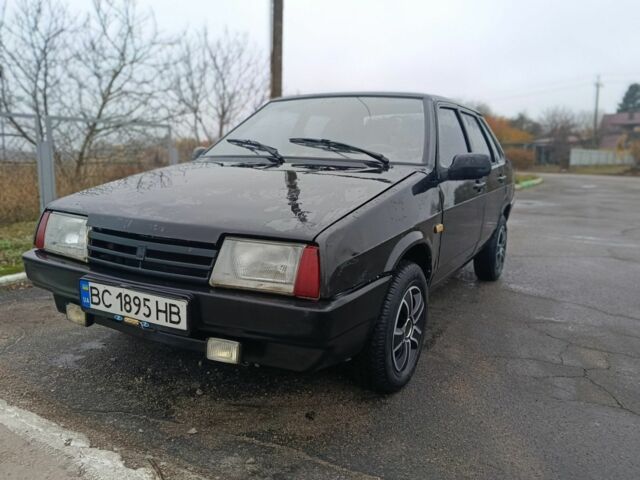 Черный ВАЗ 21099, объемом двигателя 0 л и пробегом 198 тыс. км за 1429 $, фото 1 на Automoto.ua