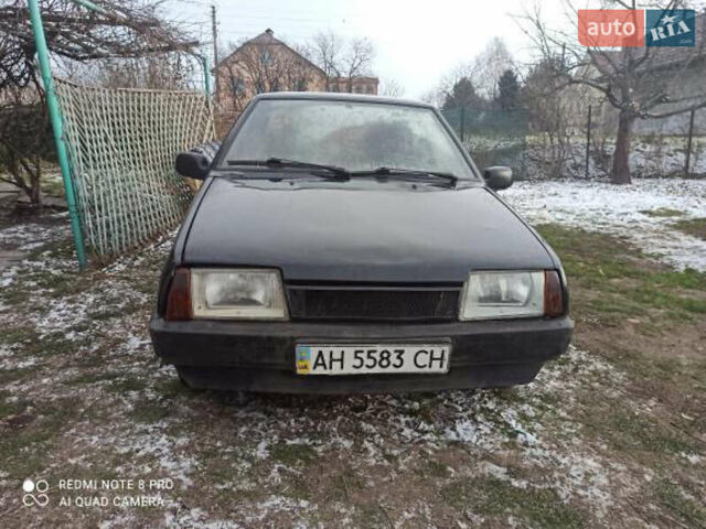 Черный ВАЗ 21099, объемом двигателя 1.6 л и пробегом 150 тыс. км за 850 $, фото 1 на Automoto.ua