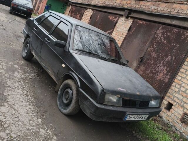 Черный ВАЗ 21099, объемом двигателя 1.5 л и пробегом 230 тыс. км за 1070 $, фото 1 на Automoto.ua