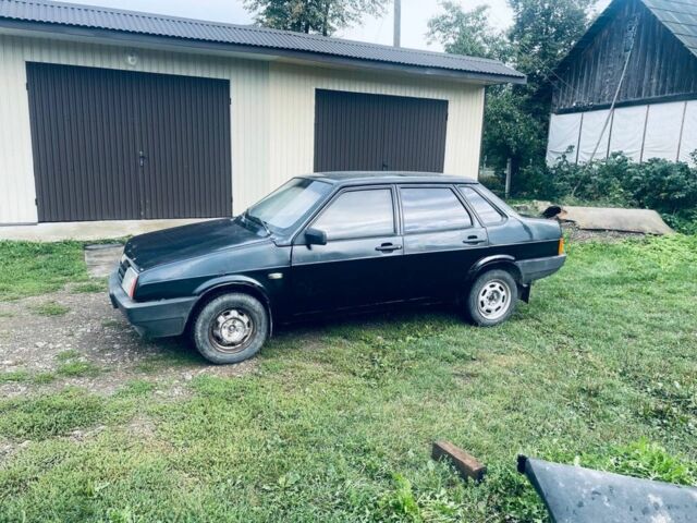 Чорний ВАЗ 21099, об'ємом двигуна 1.6 л та пробігом 268 тис. км за 899 $, фото 1 на Automoto.ua