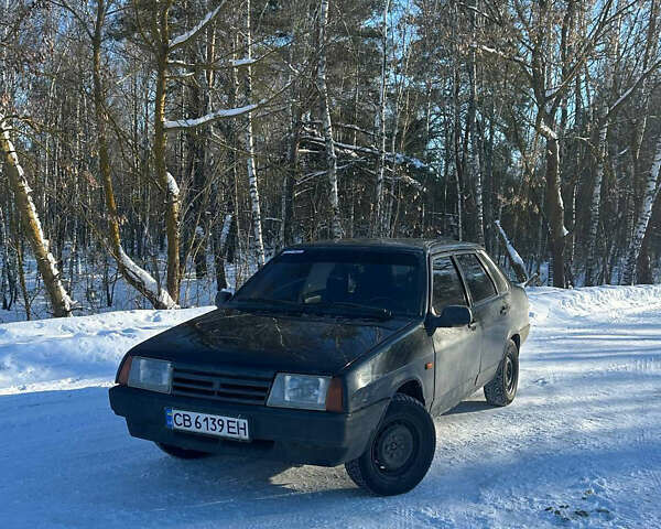 Черный ВАЗ 21099, объемом двигателя 1.6 л и пробегом 300 тыс. км за 1700 $, фото 1 на Automoto.ua