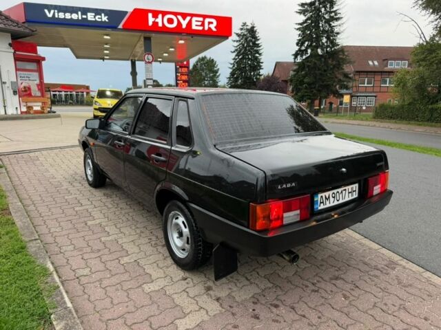 Черный ВАЗ 21099, объемом двигателя 1.6 л и пробегом 74 тыс. км за 3650 $, фото 1 на Automoto.ua