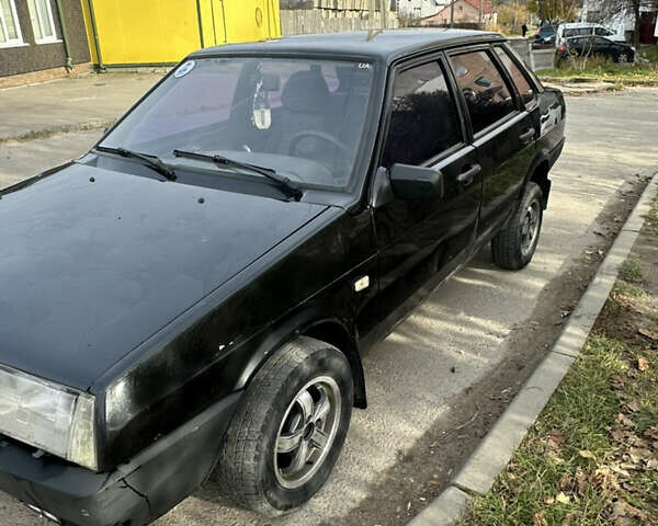 Черный ВАЗ 21099, объемом двигателя 1.6 л и пробегом 240 тыс. км за 1500 $, фото 1 на Automoto.ua