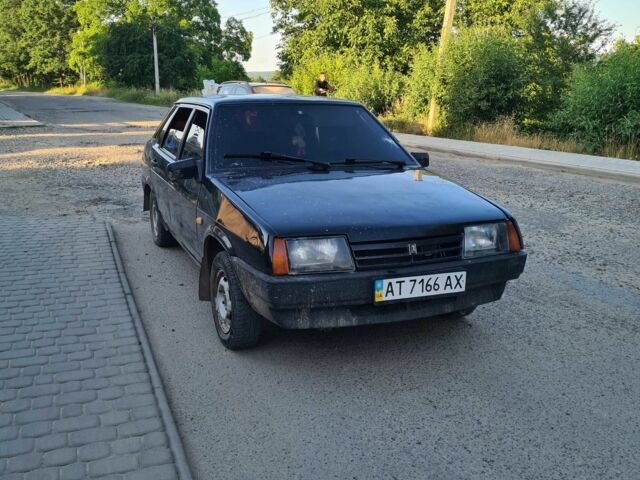 Чорний ВАЗ 21099, об'ємом двигуна 1.6 л та пробігом 230 тис. км за 800 $, фото 1 на Automoto.ua