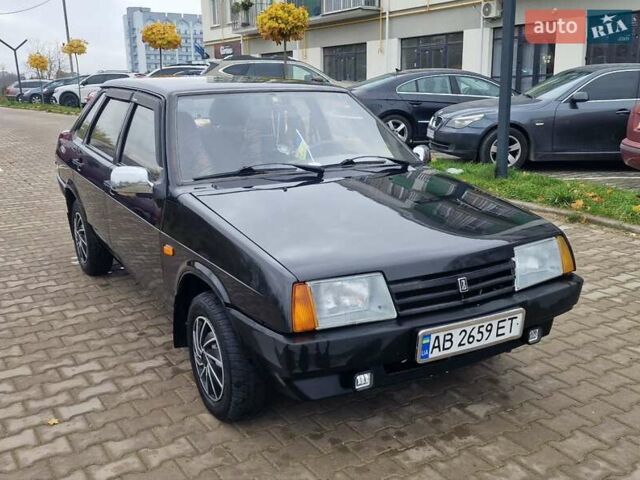 Черный ВАЗ 21099, объемом двигателя 1.6 л и пробегом 125 тыс. км за 1650 $, фото 1 на Automoto.ua
