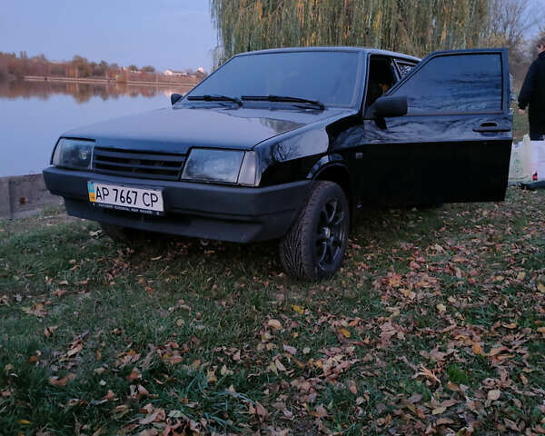 Черный ВАЗ 21099, объемом двигателя 1.6 л и пробегом 250 тыс. км за 3000 $, фото 1 на Automoto.ua