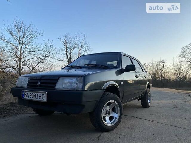 Черный ВАЗ 21099, объемом двигателя 1.6 л и пробегом 227 тыс. км за 2900 $, фото 1 на Automoto.ua