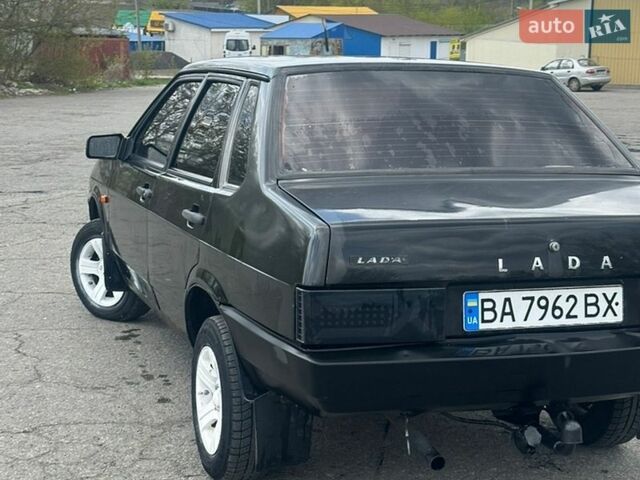 Черный ВАЗ 21099, объемом двигателя 1.6 л и пробегом 209 тыс. км за 1350 $, фото 1 на Automoto.ua