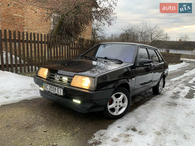 Черный ВАЗ 21099, объемом двигателя 1.6 л и пробегом 230 тыс. км за 1660 $, фото 1 на Automoto.ua