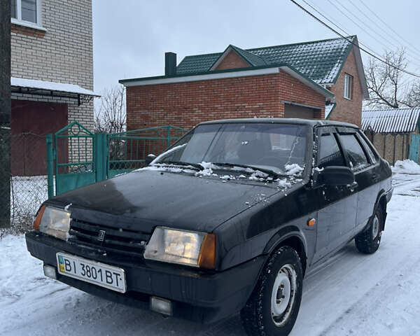 Чорний ВАЗ 21099, об'ємом двигуна 1.6 л та пробігом 200 тис. км за 1299 $, фото 1 на Automoto.ua