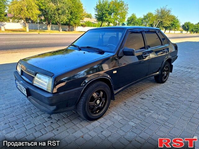 Черный ВАЗ 21099, объемом двигателя 1.6 л и пробегом 109 тыс. км за 2100 $, фото 1 на Automoto.ua