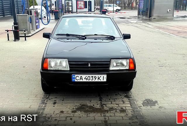 Черный ВАЗ 21099, объемом двигателя 1.6 л и пробегом 237 тыс. км за 1500 $, фото 1 на Automoto.ua