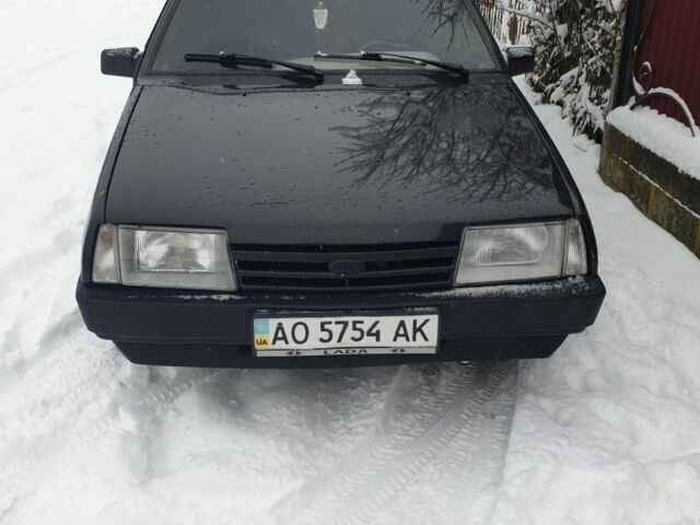 Черный ВАЗ 21099, объемом двигателя 1.6 л и пробегом 198 тыс. км за 1500 $, фото 1 на Automoto.ua