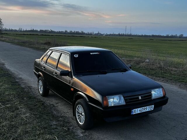 Чорний ВАЗ 21099, об'ємом двигуна 1.6 л та пробігом 237 тис. км за 1449 $, фото 1 на Automoto.ua
