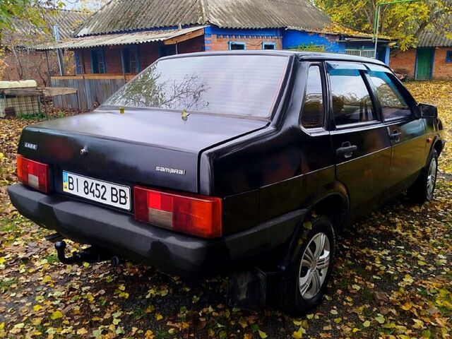 Чорний ВАЗ 21099, об'ємом двигуна 1.6 л та пробігом 190 тис. км за 1600 $, фото 1 на Automoto.ua