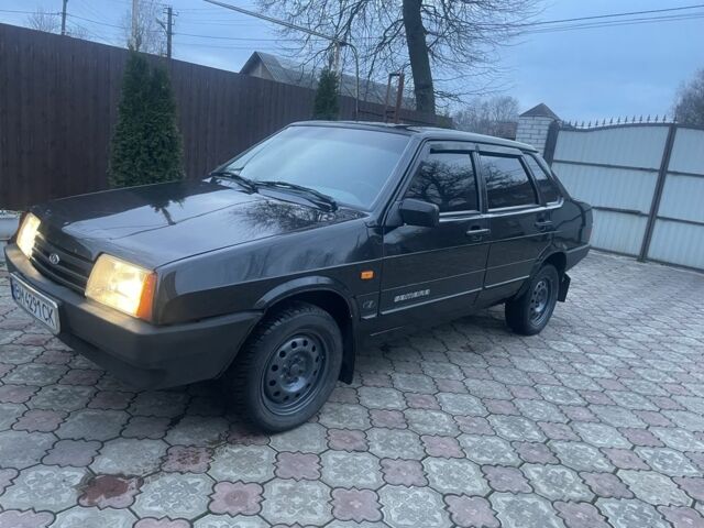 Черный ВАЗ 21099, объемом двигателя 1.6 л и пробегом 153 тыс. км за 1850 $, фото 1 на Automoto.ua
