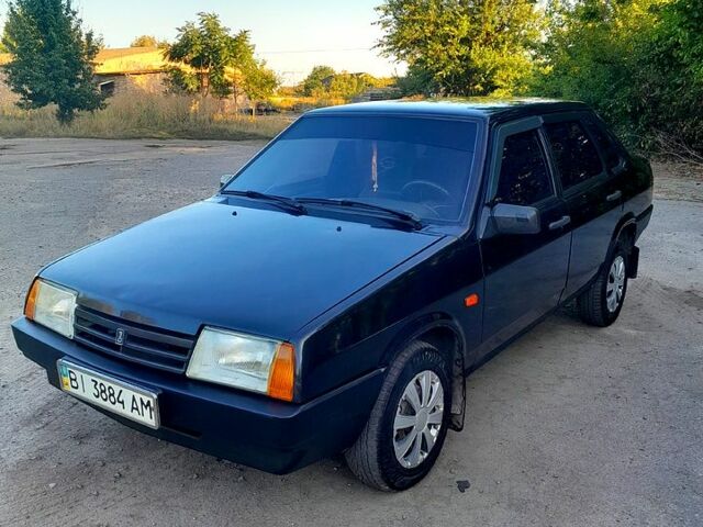 Черный ВАЗ 21099, объемом двигателя 1.5 л и пробегом 123 тыс. км за 2250 $, фото 1 на Automoto.ua