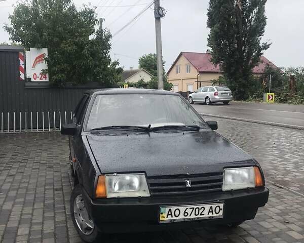 Черный ВАЗ 21099, объемом двигателя 1.6 л и пробегом 280 тыс. км за 1100 $, фото 1 на Automoto.ua