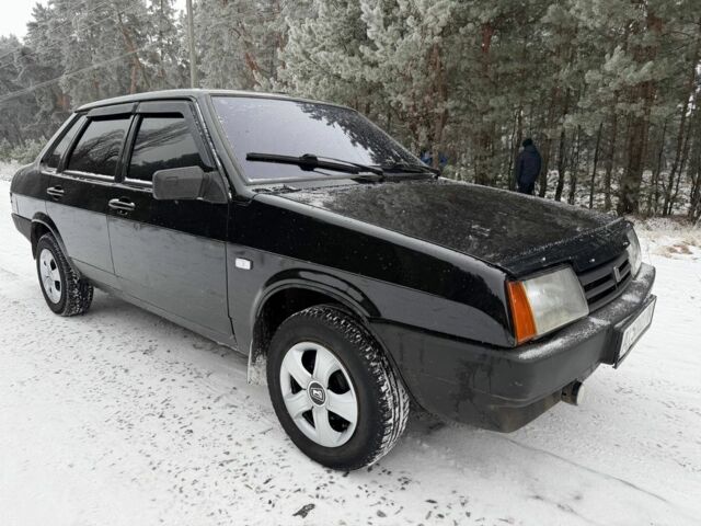 Черный ВАЗ 21099, объемом двигателя 1.6 л и пробегом 224 тыс. км за 1850 $, фото 1 на Automoto.ua