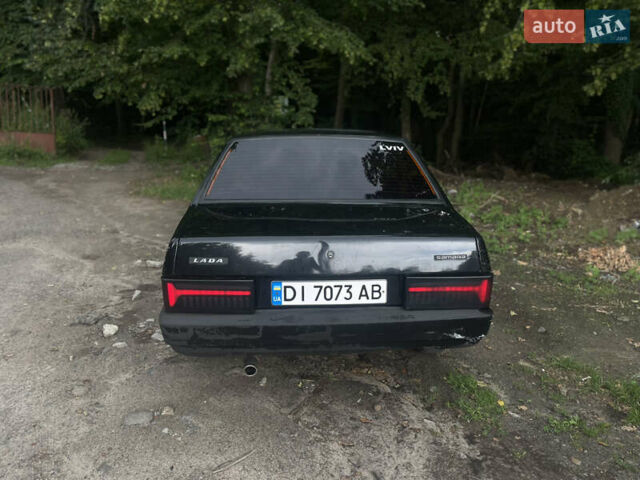 Черный ВАЗ 21099, объемом двигателя 1.6 л и пробегом 200 тыс. км за 1150 $, фото 1 на Automoto.ua