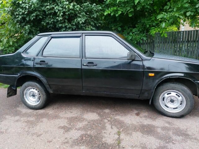 Чорний ВАЗ 21099, об'ємом двигуна 1.6 л та пробігом 190 тис. км за 1350 $, фото 1 на Automoto.ua