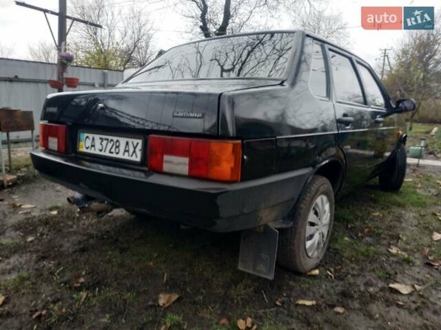 Черный ВАЗ 21099, объемом двигателя 1.6 л и пробегом 190 тыс. км за 2000 $, фото 1 на Automoto.ua