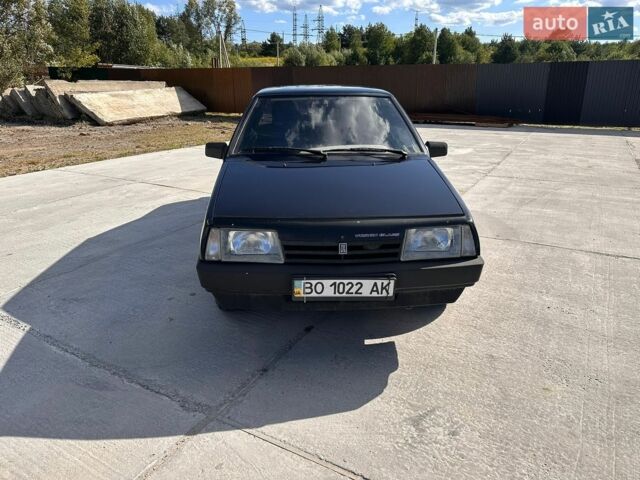 Черный ВАЗ 21099, объемом двигателя 1.6 л и пробегом 140 тыс. км за 2200 $, фото 1 на Automoto.ua