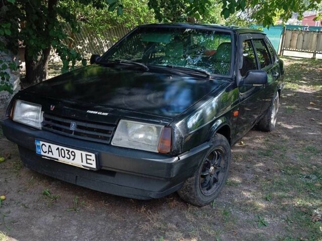 Черный ВАЗ 21099, объемом двигателя 1.6 л и пробегом 2 тыс. км за 1122 $, фото 1 на Automoto.ua