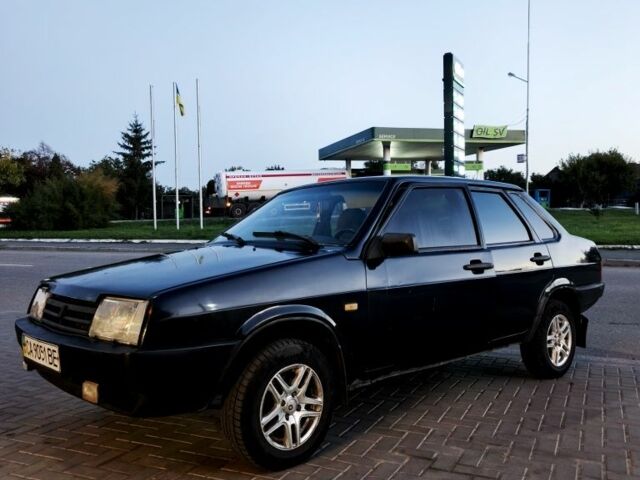 Чорний ВАЗ 21099, об'ємом двигуна 1.6 л та пробігом 130 тис. км за 1657 $, фото 1 на Automoto.ua
