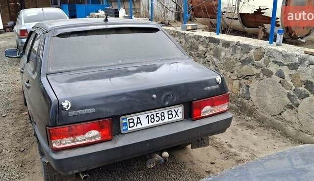 Черный ВАЗ 21099, объемом двигателя 1.6 л и пробегом 400 тыс. км за 1300 $, фото 1 на Automoto.ua