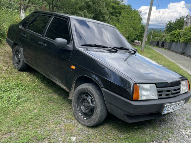 Чорний ВАЗ 21099, об'ємом двигуна 1.6 л та пробігом 160 тис. км за 1650 $, фото 1 на Automoto.ua