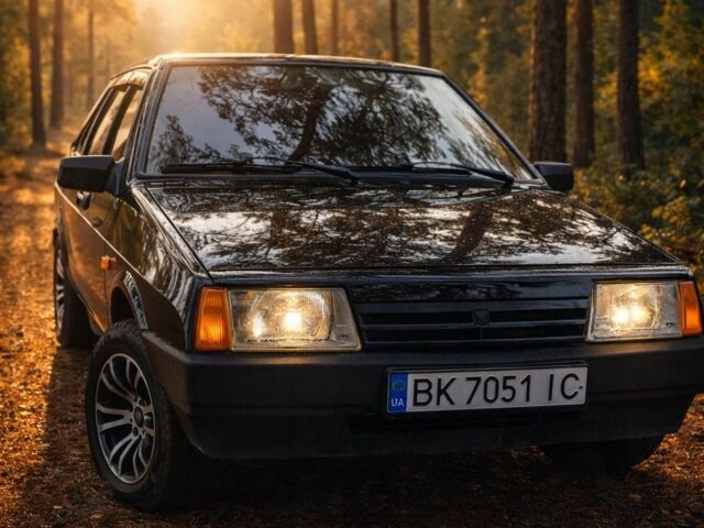Черный ВАЗ 21099, объемом двигателя 1.6 л и пробегом 1 тыс. км за 2400 $, фото 1 на Automoto.ua