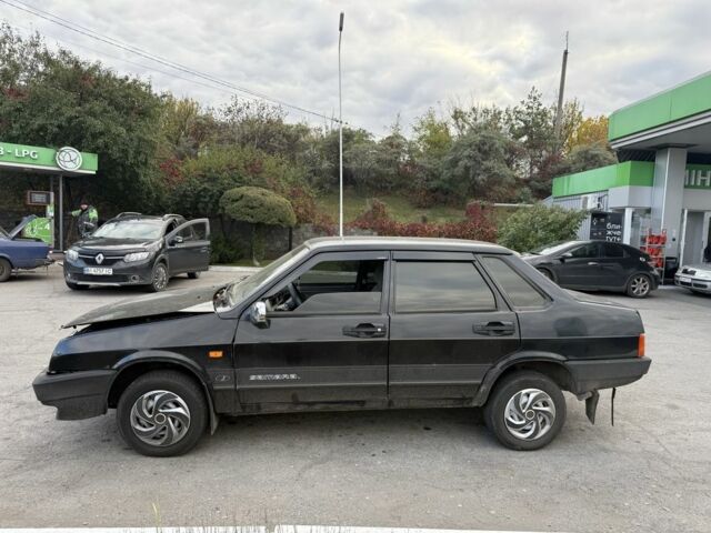 Черный ВАЗ 21099, объемом двигателя 1.6 л и пробегом 160 тыс. км за 1700 $, фото 1 на Automoto.ua