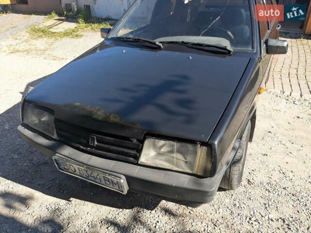 Чорний ВАЗ 21099, об'ємом двигуна 1.6 л та пробігом 457 тис. км за 650 $, фото 1 на Automoto.ua