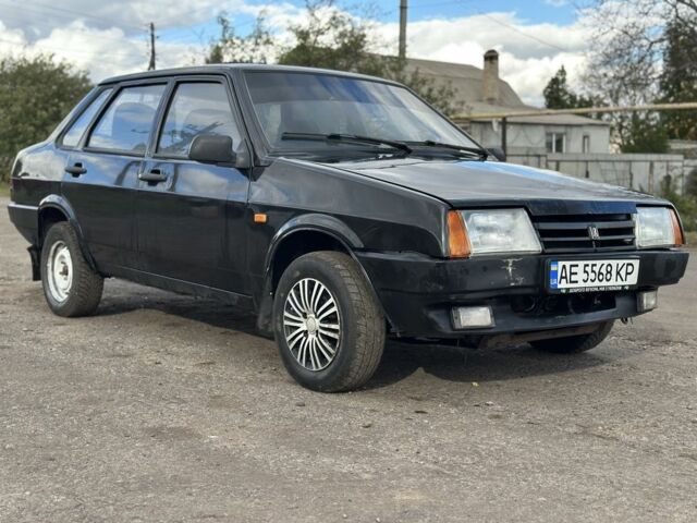 Чорний ВАЗ 21099, об'ємом двигуна 1.6 л та пробігом 239 тис. км за 1200 $, фото 1 на Automoto.ua